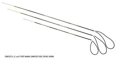 RIFFE MAMBA COMPOSITE POLE SPEAR KIT - 6 FOOT / 2 PC.