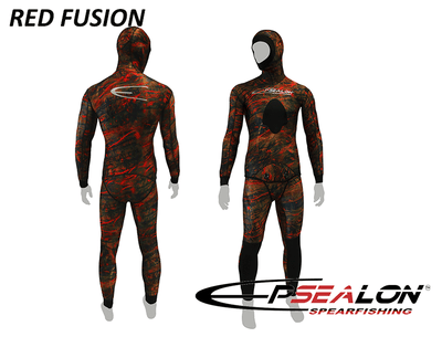 Epsealon Red Fusion Wetsuit - 1.5mm - Spearfishing Experts