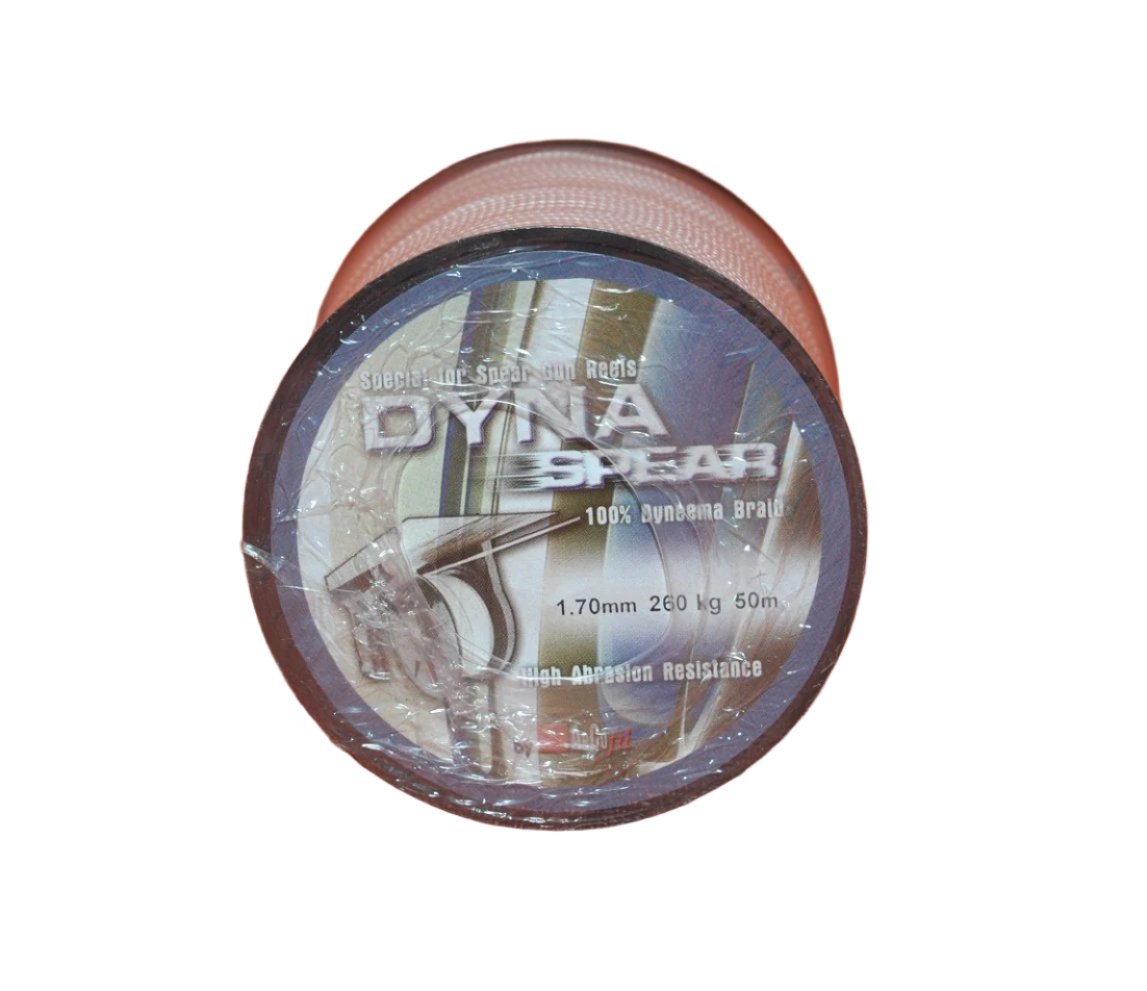 Dyna Spear wishbone Line Spool -2.10mm White 8 meters