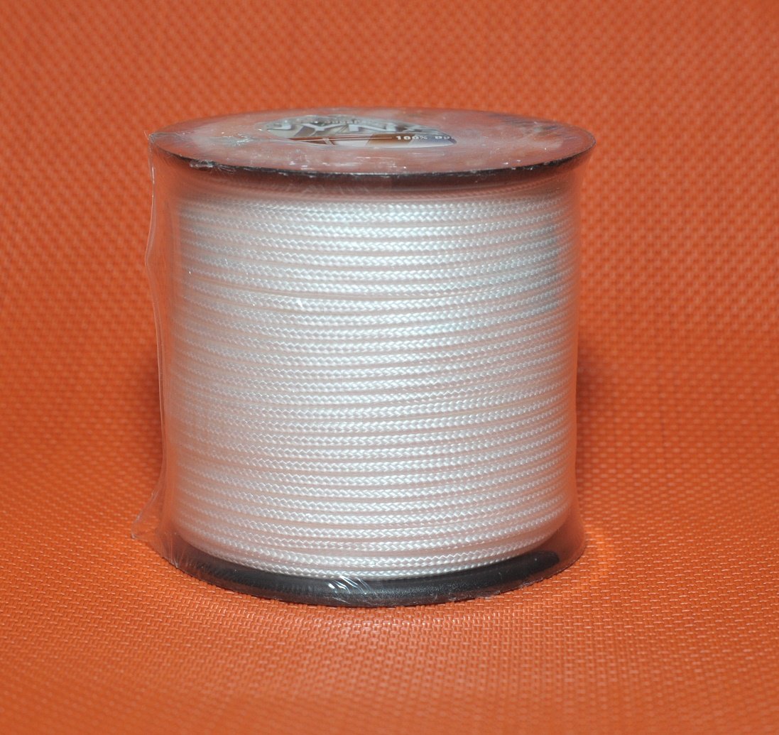 Dyna Spear wishbone Line Spool -2.10mm White 8 meters