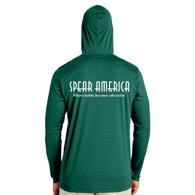 Spear America UV tech long sleeve Hooded shirt