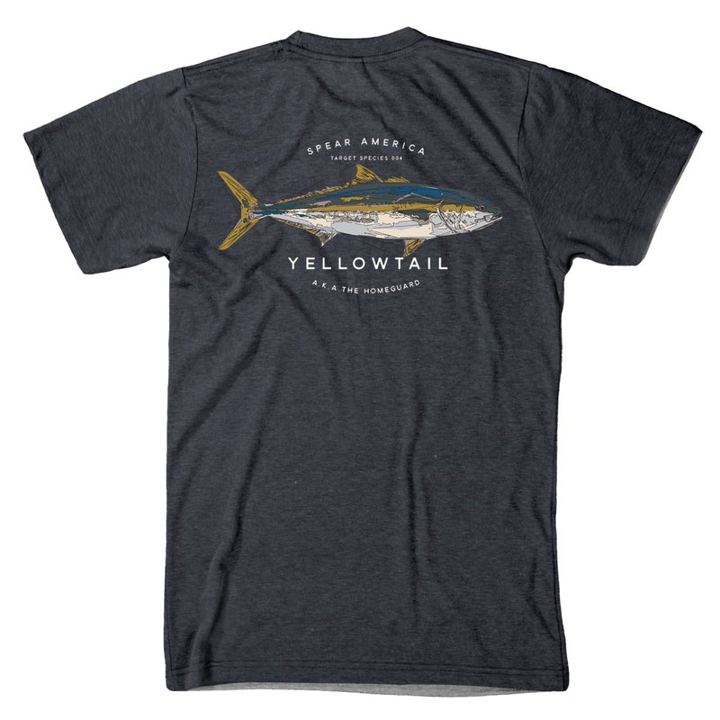 Spear America White Seabass T-Shirt - Spearfishing Experts